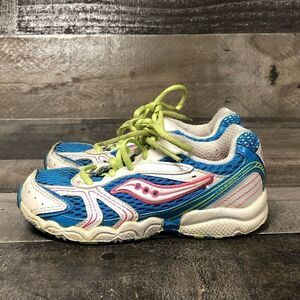 Saucony Kids Shoes Size 8.5 Blue/White